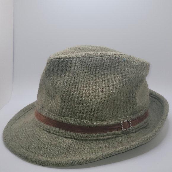 AVOCADO Green Fedora Hat - Picture 1 of 8